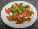 Salat Mozzarella